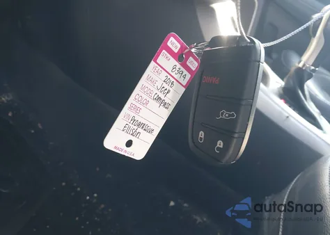 2018 Jeep Compass Latitude Fwd из США, поврежденный, VIN 3C4NJCBB1JT140436